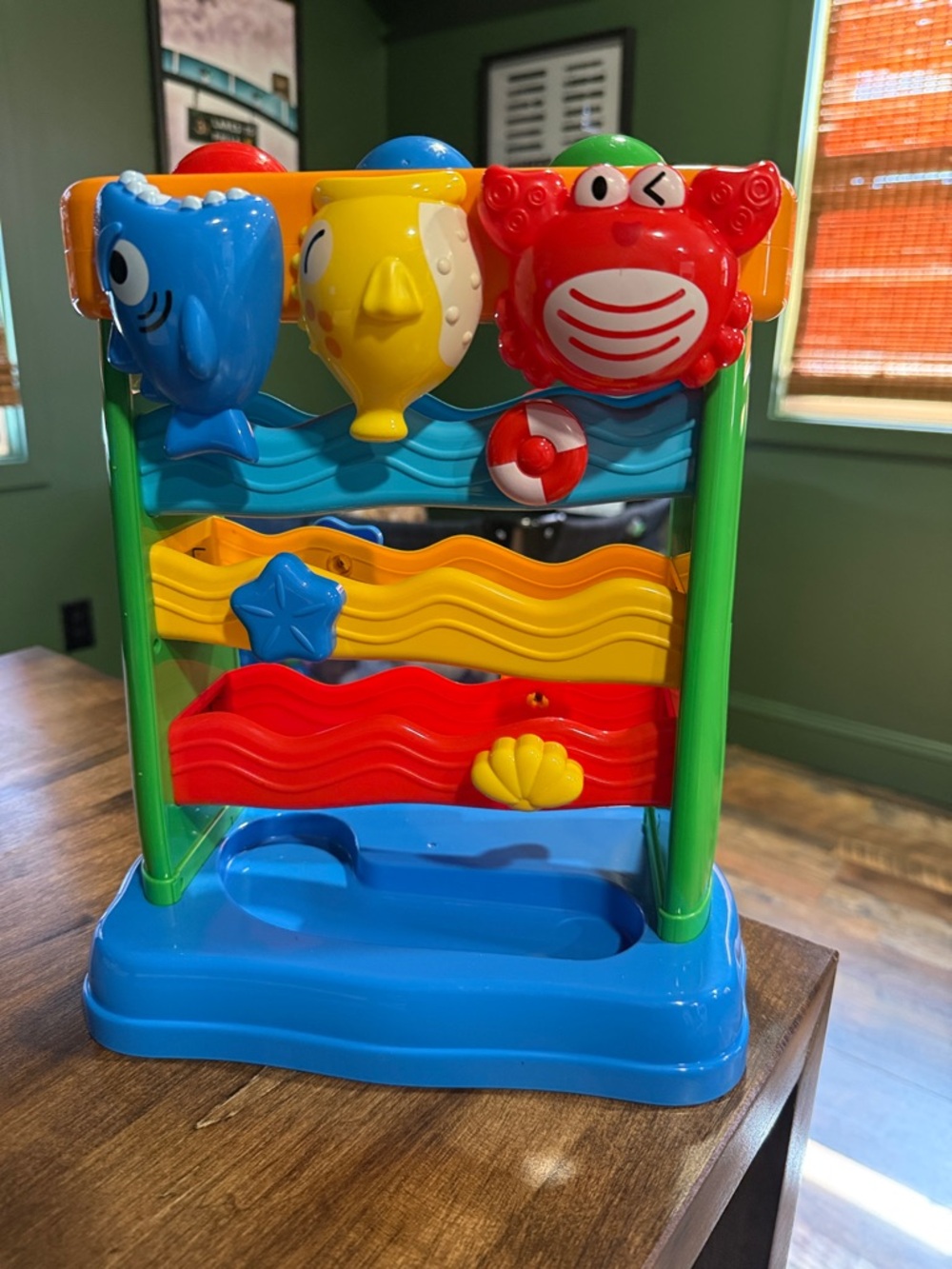 Colorful Ocean Stacker Kids Toy - Bright Multi-Color
